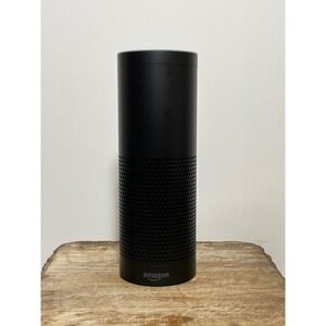 Amazon Echo 1st Generation Smart Speaker Alexa Black SK705DI with Power Adapter
